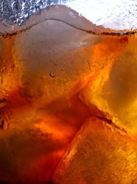 Full frame shot of ice cream