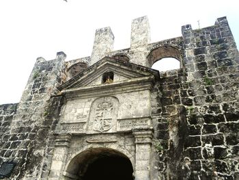 Low angle view of a temple