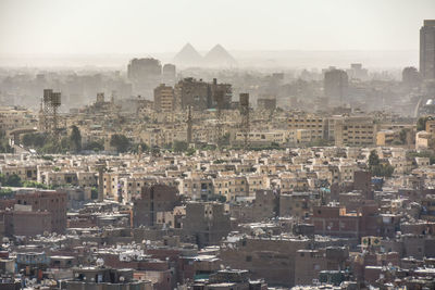 Aerial view of cityscape