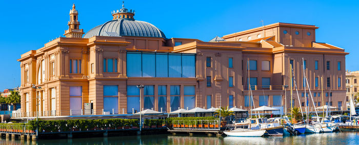 View of building against clear sky
