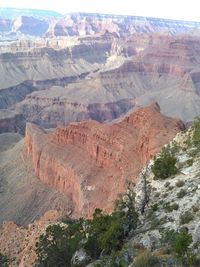 Scenic view of mountains