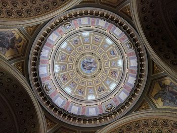 Low angle view of dome of building