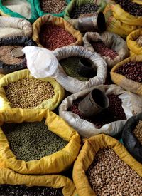 Close-up of vegetables for sale in market