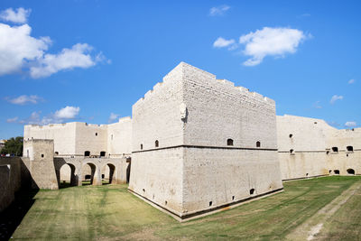 Historic building against blue sky