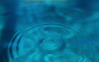 Full frame shot of blue water