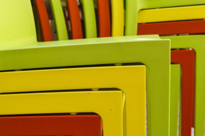 Full frame shot of multi colored pencils