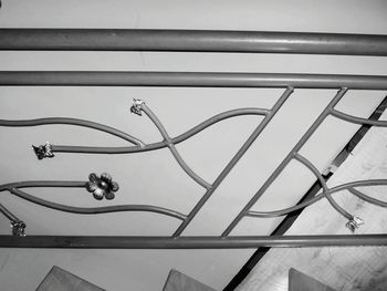 Close up of railings