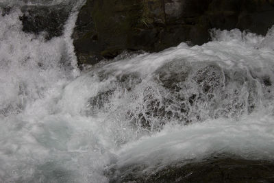 View of waterfall