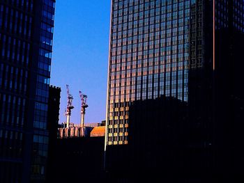 Low angle view of modern building