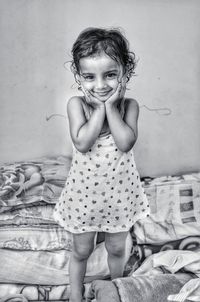 Portrait of a smiling girl