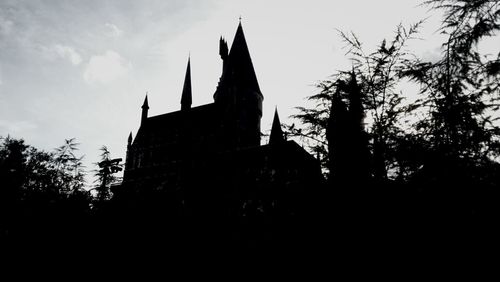 Low angle view of church