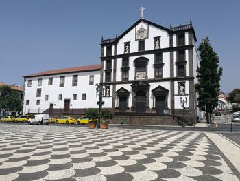 View of cathedral against clear sky