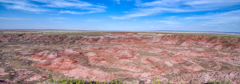 View of landscape against sky