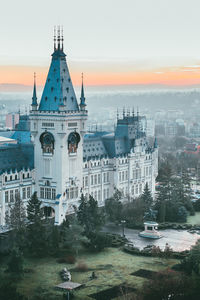 View of cityscape against sky