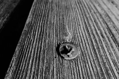 Full frame shot of wooden plank