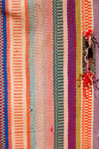 Full frame shot of multi colored for sale in market