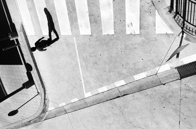 Low section of man on floor