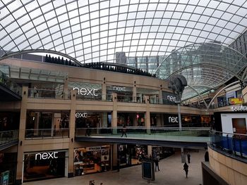 View of shopping mall