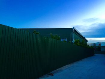 Built structure against blue sky