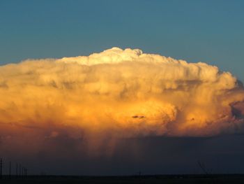 Low angle view of clouds in sky