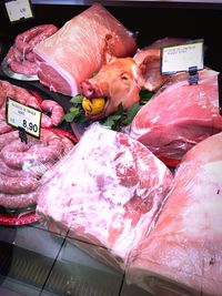 Full frame shot of vegetables for sale in market