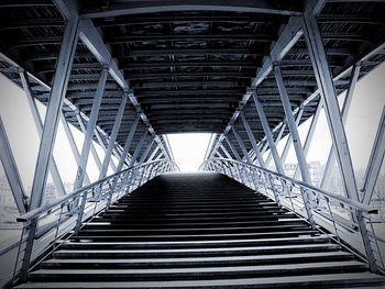 Low angle view of bridge