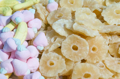 Full frame shot of multi colored candies