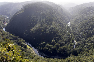 This naturally occuring formation of landmass and rivers creates a 'map of africa' 