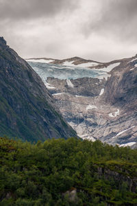 Scenic view of mountains