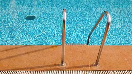 Close-up of swimming pool