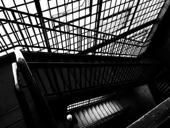 Low angle view of modern building