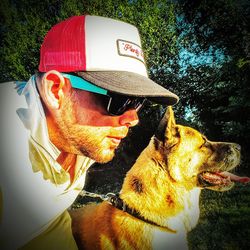 Young woman looking away