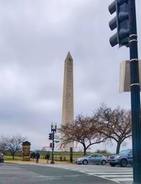 Low angle view of monument