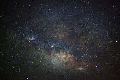 Low angle view of stars in sky