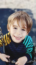 Portrait of smiling boy