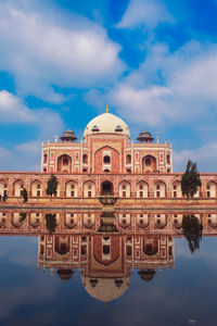 A beautiful monument humayun's tomb in new delhi, india. 