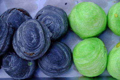 Full frame shot of blueberries