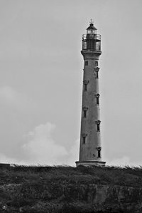 Low angle view of lighthouse