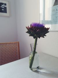 Close-up of flowers in vase