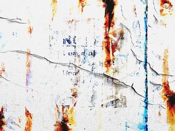 Full frame shot of weathered wall