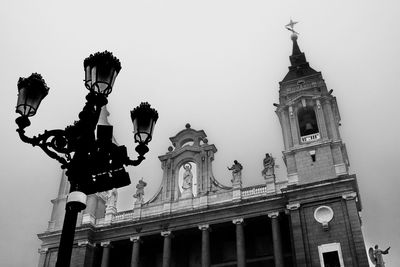 Low angle view of church