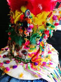 Close-up of multi colored flower bouquet