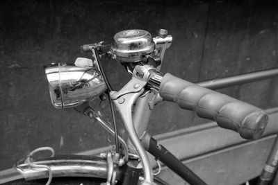 Close-up of bicycle