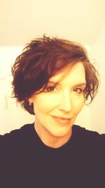 Portrait of young woman