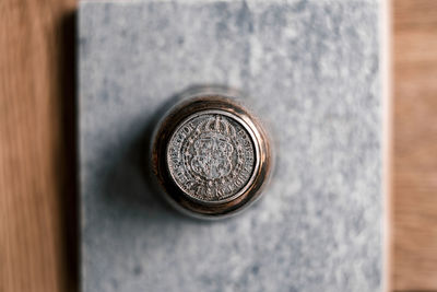 Close-up of rusty metal