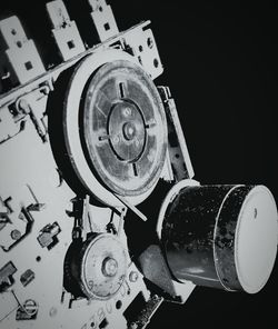 Close-up of machine part