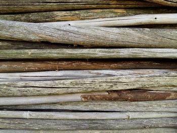 Full frame shot of wooden plank