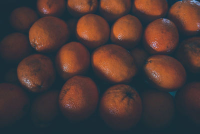 Full frame shot of oranges