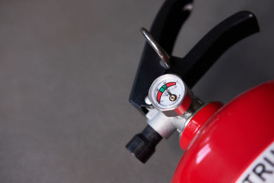 Close-up of toy machine