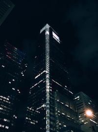 Low angle view of modern office building